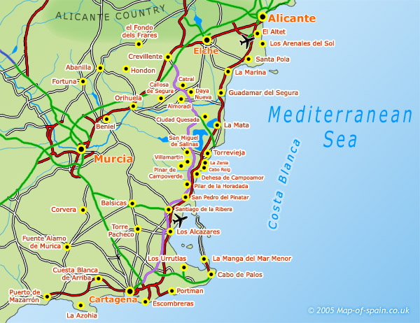 Car Hire Torrevieja Costa Blanca Tourist Attractions And Best Beaches 